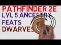 Dwarven Ancestry Feats Level 5 Boulder Roll Pathfinder 2E Feats