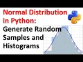 Normal Distribution in Python Generate Draw Random Samples and Plot Histograms - 2