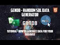 GenDB - Tutorial Random MySQL Data Generator