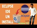 How to Uninstall Eclipse IDE Completely On Windows 11