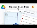 How to upload to Google Drive (File Transfer)