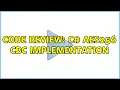 Code Review C AES256 CBC Implementation 2 Solutions