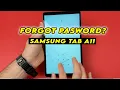 Samsung Tab A11 How to Factory Reset if You Forgot the Password