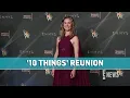 DWTS' Julia Stiles Reunites With 10 Things Cast to Honor Heath Ledger | E! News