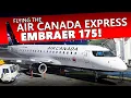 Flying the Air Canada Express Embraer 175