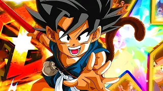 GREAT EZA CHARACTER 100 EZA PHY PATH TO POWER KID GOKU DBZ Dokkan Battle