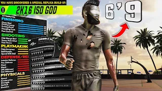 BEST DEMIGOD 6 9 BUILD AND BEST DRIBBLE MOVES ON 2K26 GLOCK 9TEEN 6 9 BUILD ANIMATIONS