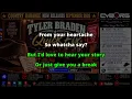 MUTED - Tyler Braden - Quick Fix KARAOKE WBV COUNTRY NEW RELEASES SEPTEMBER 2026