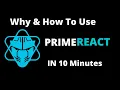 Why How To Use Prime React PrimeReact in React js