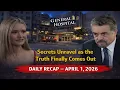 General Hospital Recap April 1 2026 Secrets Unravel as the Truth Finally Comes Out