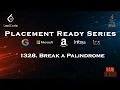 Break a Palindrome Leetcode - 1328 Java