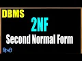 2NF Hindi Second Normal Form Normalization Jayesh Umre