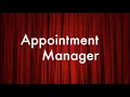 Appointment Manager Part 2