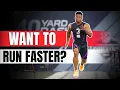 40 Yard Dash Technique TIPS For START DRIVE ACCELERATION