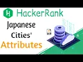 Japanese Cities Attributes HackerRank Solution HackerRank Japanese Cities Attributes solution