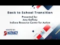 Back to School Transition 2026