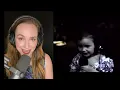 Singing with myself at age 3 - The Cuppycake Song