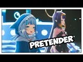 Download Lagu Gura x Ina - Pretender [3D Concert]