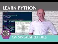 3 CSV FILES PYTHON WITH User Input - Use Python to ask for a user input then write it to the CSV