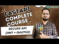 FastAPI Tutorial OAuth2 JWT Authentication Secure Routes Password Hashing
