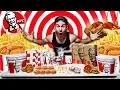 THE 100 KFC MENU CHALLENGE 12 000 CALORIES