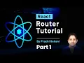 Pt 1 React Router Complete Tutorial React Router Tutorial for Beginners Itvedant