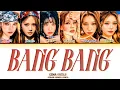 Lagu [AI COVER] izna - Bang Bang (by ive) - Color Coded Lyrics