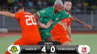 Tazama Ufundi Wa Pacome Zouzoua Yanga Vs CR Belouizdad 4 0 Gaol And Game Highlights  Tazama Ufundi Wa Pacome Zouzoua Yanga Vs CR Belouizdad 4 0 Gaol And Game Highlights