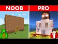 Download Lagu Minecraft NOOB vs. PRO Scary Prank House Build Challenge