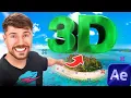 How to Create 3D Tracked Text in After Effects Beginner Tutorial