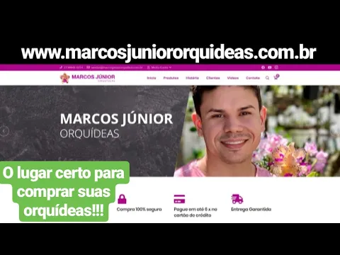 O MELHOR SITE PARA COMPRAR ORQUÍDEAS!!!