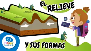 EL RELIEVE  Y SUS DIFERENTES FORMAS | CIENCIAS NATURALES | Happy Learning 🏔️🌍