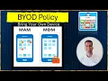 Download Lagu BYOD Policy - Mobile Device Management vs Mobile Application Management 💥 All discussed in Details