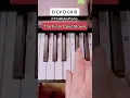 Download Lagu How To Play The Final Countdown On Piano With One Hand #Shorts #piano