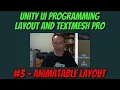 Unity UI Programming Layout TextMesh Pro - Part 3