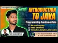 Introduction to Java Programming Languages Machine Language Binary Computer Fundamentals