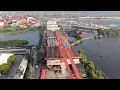 Download Lagu Wow Alhamdulilah 8 Girder pada B7 di Tol Kaligawe Kubro sudah Terpasang \