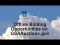 GSA Auctions Offline Bidding Opportunities