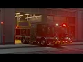 Somerville Fire Department Engine 2 responding