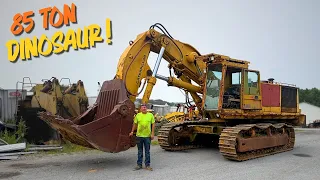 Reviving a Caterpillar 245 SHOVEL From the Bone yard! (This thing is a MONSTER!!)