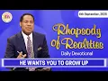Download Lagu Hij wil dat je volwassen wordt | 6 september 2025 | Dagelijkse overdenking Rhapsody of Realities