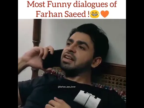 Download MP3 Most funny dialogues of Farhan Saeed!😂❤️ | #sunochanda #short #arjiya #arsal