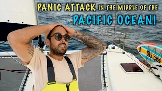 3000 mile Pacific Crossing Off To a Shaky Start…  (Part 1)