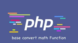 PHP base convert math Function