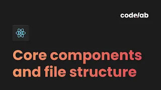 React Native Core Components File Structure