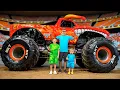 Download Lagu Roma and Diana visited MONSTER JAM Show 2024