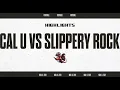 HIGHLIGHTS CALU AT SLIPPERY ROCK FOOTBALL 11-6-21