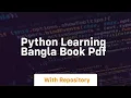 python learning bangla book pdf