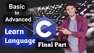 Learn C Programming language Pointers in C Pointers and Arrays Memory allocation - Part 8