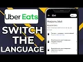 HOW TO CHANGE LANGUAGE ON UBER EATS APP 2026